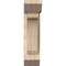 Ekena Millwork Legacy Slat Smooth Bracket w/ Offset Brace, Douglas Fir, 5 1/2"W x 14"D x 22"H BKT0604X14X22LEC06SDF - alternate 2
